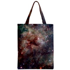 Tarantula Nebula Zipper Classic Tote Bag by SpaceShop