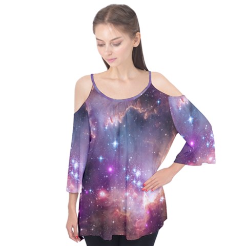 Small Magellanic Cloud Flutter Tees by SpaceShop
