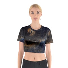 Seagull Nebula Cotton Crop Top by SpaceShop