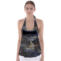 Propeller Nebula Babydoll Tankini Top by SpaceShop