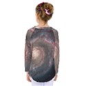 Whirlpool Galaxy And Companion Kids  Long Sleeve Tee View2