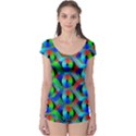 Bee Hive Color Disks Boyleg Leotard  View1
