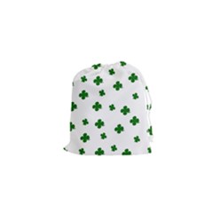 St  Patrick s Clover Pattern Drawstring Pouches (xs)  by Valentinaart