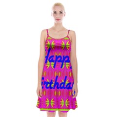 Happy Birthday! Spaghetti Strap Velvet Dress by Amaryn4rt