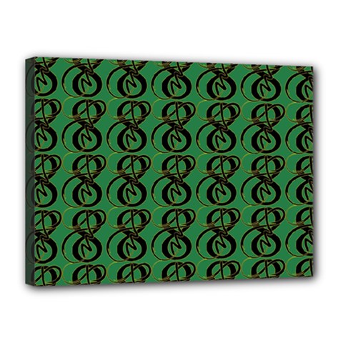 Abstract Pattern Graphic Lines Canvas 16  X 12  by Amaryn4rt