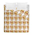 Hamburger Pattern Duvet Cover Double Side (Full/ Double Size) View1