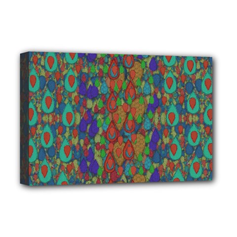 Sea Of Mermaids Deluxe Canvas 18  X 12   by pepitasart