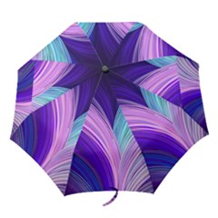 Color Purple Blue Pink Folding Umbrellas by Mariart