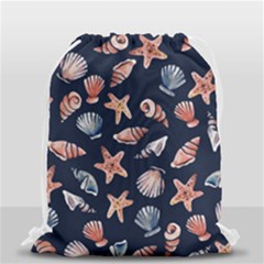 Shells Drawstring Bag (small) by BubbSnugg