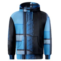 Modern Office Window Architecture Detail Men s Pullover Hoodie by Simbadda