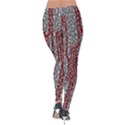 Abstract Geometry Machinery Wire Velvet Leggings View2