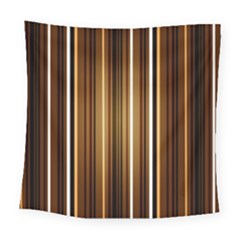 Brown Line Image Picture Square Tapestry (large) by Mariart