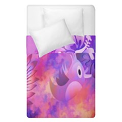 Littie Birdie Abstract Design Artwork Duvet Cover Double Side (single Size) by Nexatart
