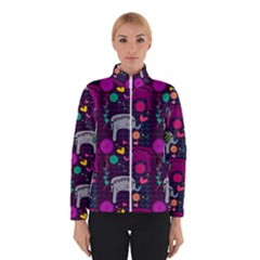 Love Colorful Elephants Background Winterwear by Nexatart