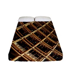 Construction Site Rusty Frames Making A Construction Site Abstract Fitted Sheet (full/ Double Size) by Nexatart