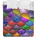 Fun Balls Pattern Colorful And Ornamental Balls Pattern Background Duvet Cover Double Side (California King Size) View2