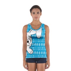 Easter Bunny  Women s Sport Tank Top  by Valentinaart