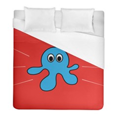 Creature Forms Funny Monster Comic Duvet Cover (full/ Double Size) by Nexatart