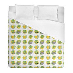 St Patrick S Day Background Symbols Duvet Cover (full/ Double Size) by Nexatart