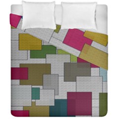 Decor Painting Design Texture Duvet Cover Double Side (california King Size) by Nexatart
