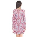 Intricate Texture Pattern Flare Dress View2