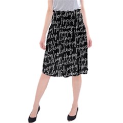 Happy Holidays Midi Beach Skirt by Mariart
