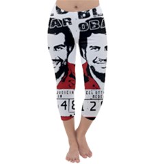 Pablo Escobar  Capri Winter Leggings  by Valentinaart