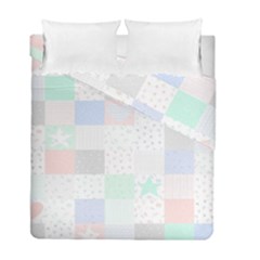 Sweet Dreams Rag Quilt Duvet Cover Double Side (full/ Double Size) by Mariart