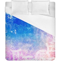 Horoscope Compatibility Love Romance Star Signs Zodiac Duvet Cover (california King Size) by Mariart