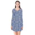Geometric Luxury Ornate Flare Dress View1