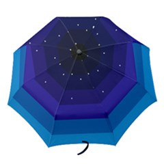 Stra Polkadot Polka Gender Flags Folding Umbrellas by Mariart