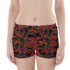 Bird Of Paradise Boyleg Bikini Wrap Bottoms by Valentinaart