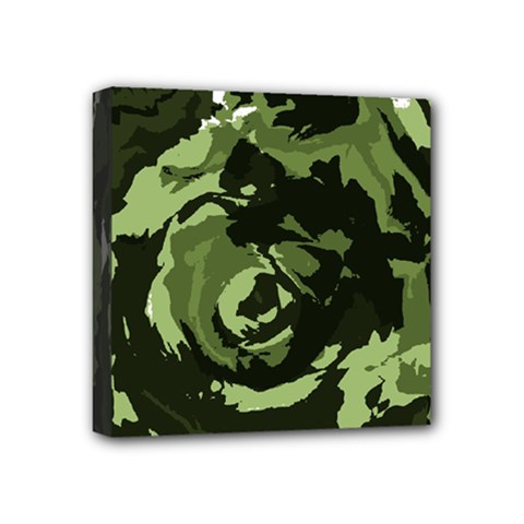 Abstract Art Mini Canvas 4  X 4  by ValentinaDesign