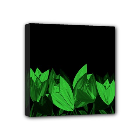 Tulips Mini Canvas 4  X 4  by ValentinaDesign