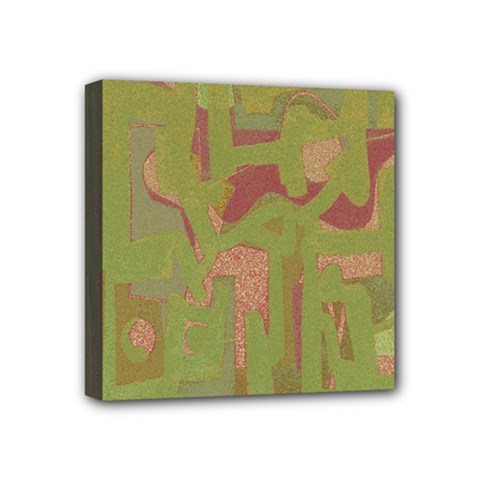 Abstract Art Mini Canvas 4  X 4  by ValentinaDesign