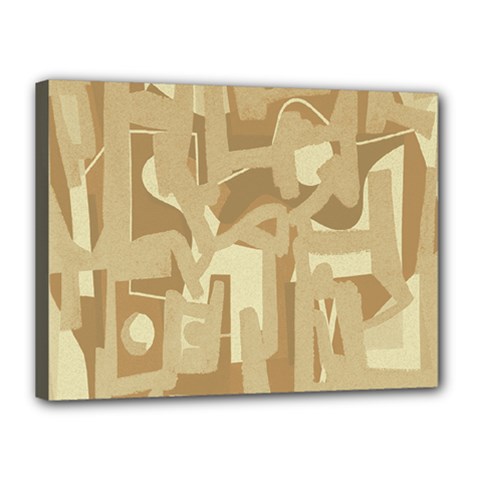 Abstract Art Canvas 16  X 12  by ValentinaDesign