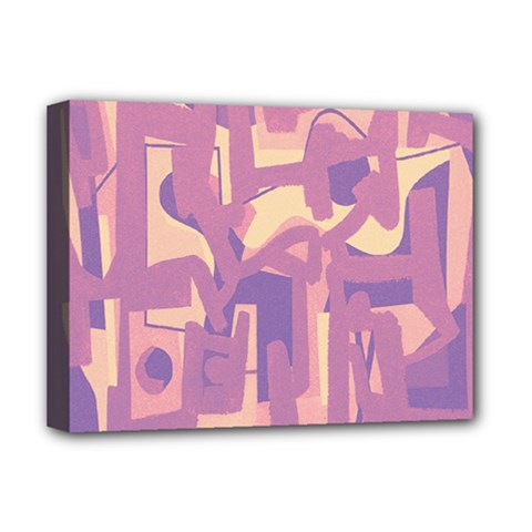 Abstract Art Deluxe Canvas 16  X 12   by ValentinaDesign
