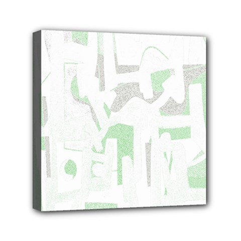 Abstract Art Mini Canvas 6  X 6  by ValentinaDesign