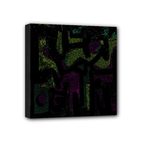 Abstract Art Mini Canvas 4  X 4  by ValentinaDesign