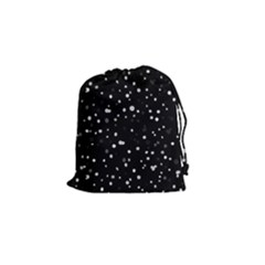 Dots Pattern Drawstring Pouches (small)  by ValentinaDesign