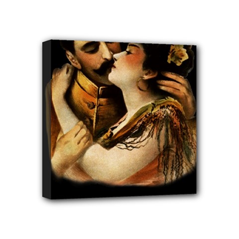 Carmen Mini Canvas 4  X 4  by Valentinaart