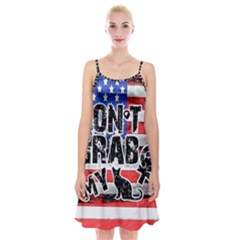 Dont Grab My Spaghetti Strap Velvet Dress by Valentinaart