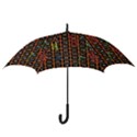 Snakes Ladders Game Plaid Number Hook Handle Umbrellas (Medium) View3