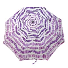 Original Feather Opaque Color Purple Folding Umbrellas by Mariart