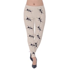 Ants Pattern Velvet Leggings by BangZart