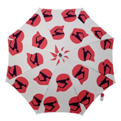 Stormtroper Pattern  Hook Handle Umbrellas (medium) by paulaoliveiradesign