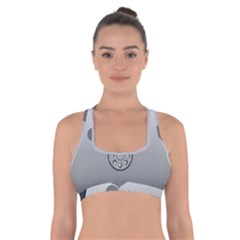 Computer Hard Disk Drive Hdd Cross Back Sports Bra by BangZart