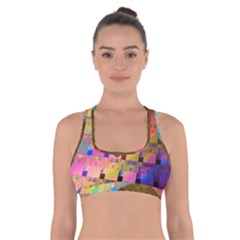 Technology Circuit Pentium Die Cross Back Sports Bra by BangZart