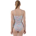 Simple Saturated Pattern Sweetheart Tankini Set View2