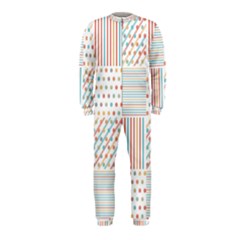 Simple Saturated Pattern Onepiece Jumpsuit (kids) by linceazul